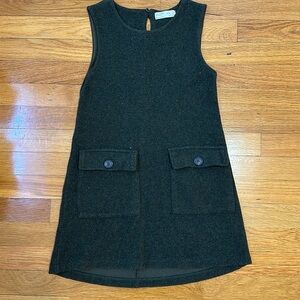 Zara Gray/green sweater dress, size 10